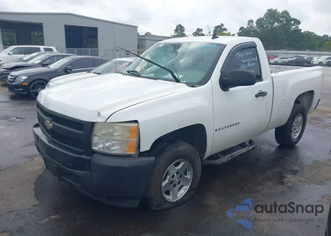 2008 Chevrolet Silverado 1500 Work Truck from USA, damaged, VIN 1GCEC14X98Z162596